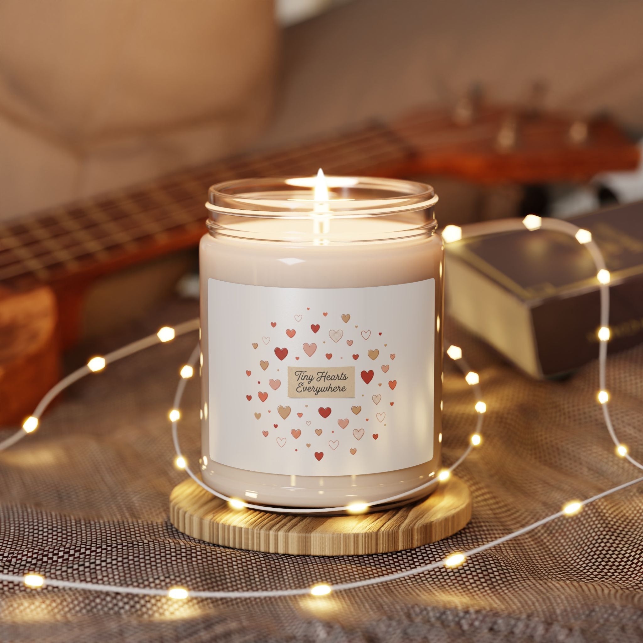 Tiny Heart Confetti Candle | Soy Candle, Tiny Hearts Everywhere