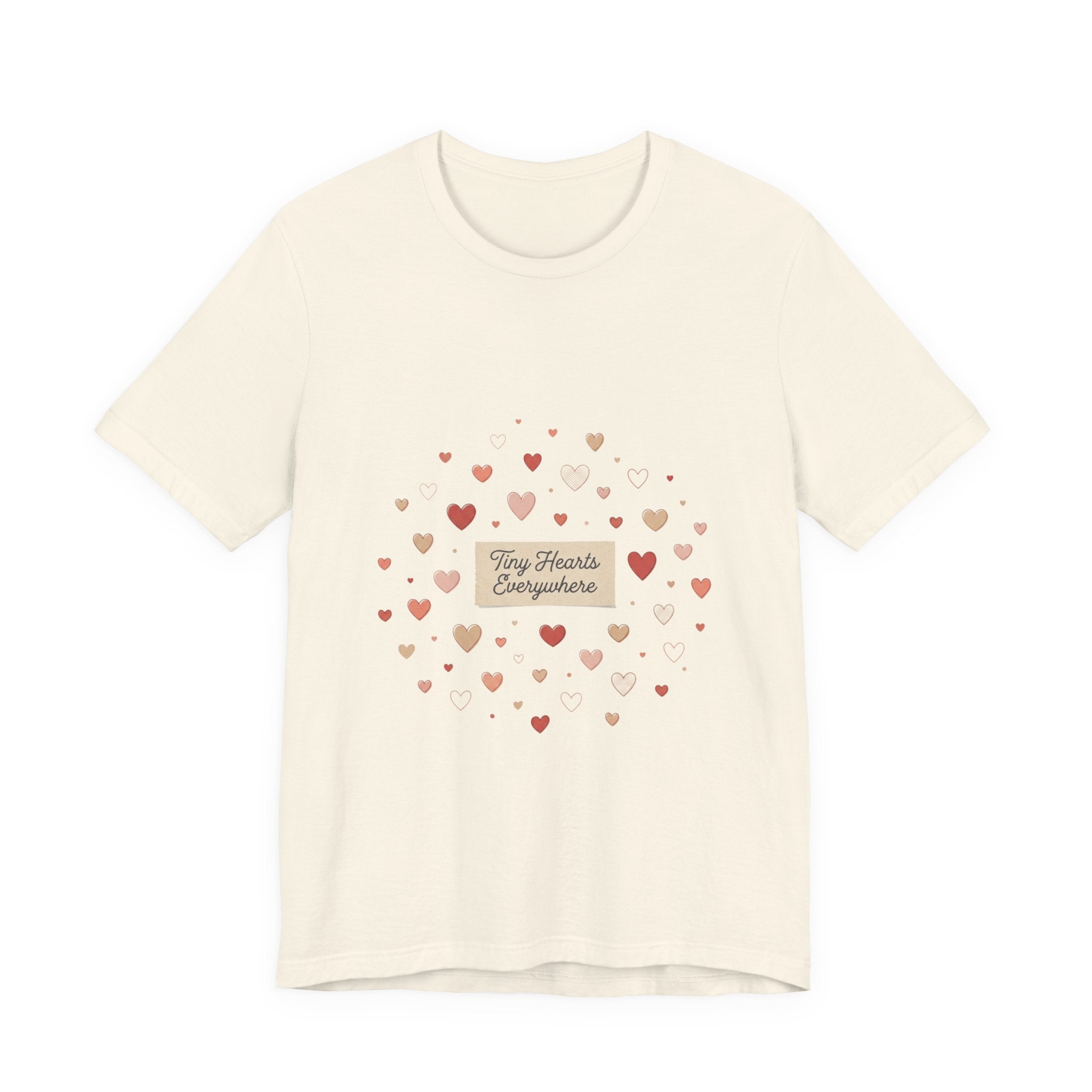 Tiny Heart Confetti Tee | heart pattern shirt, tiny heart design