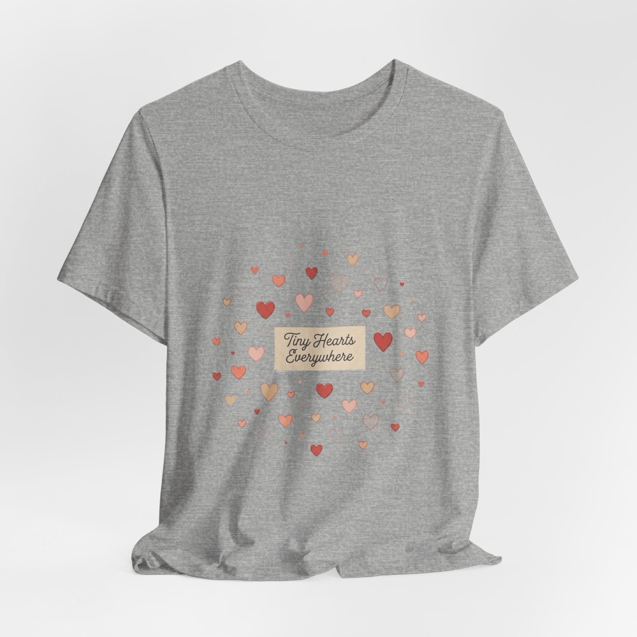 Tiny Heart Confetti Tee | heart pattern shirt, tiny heart design