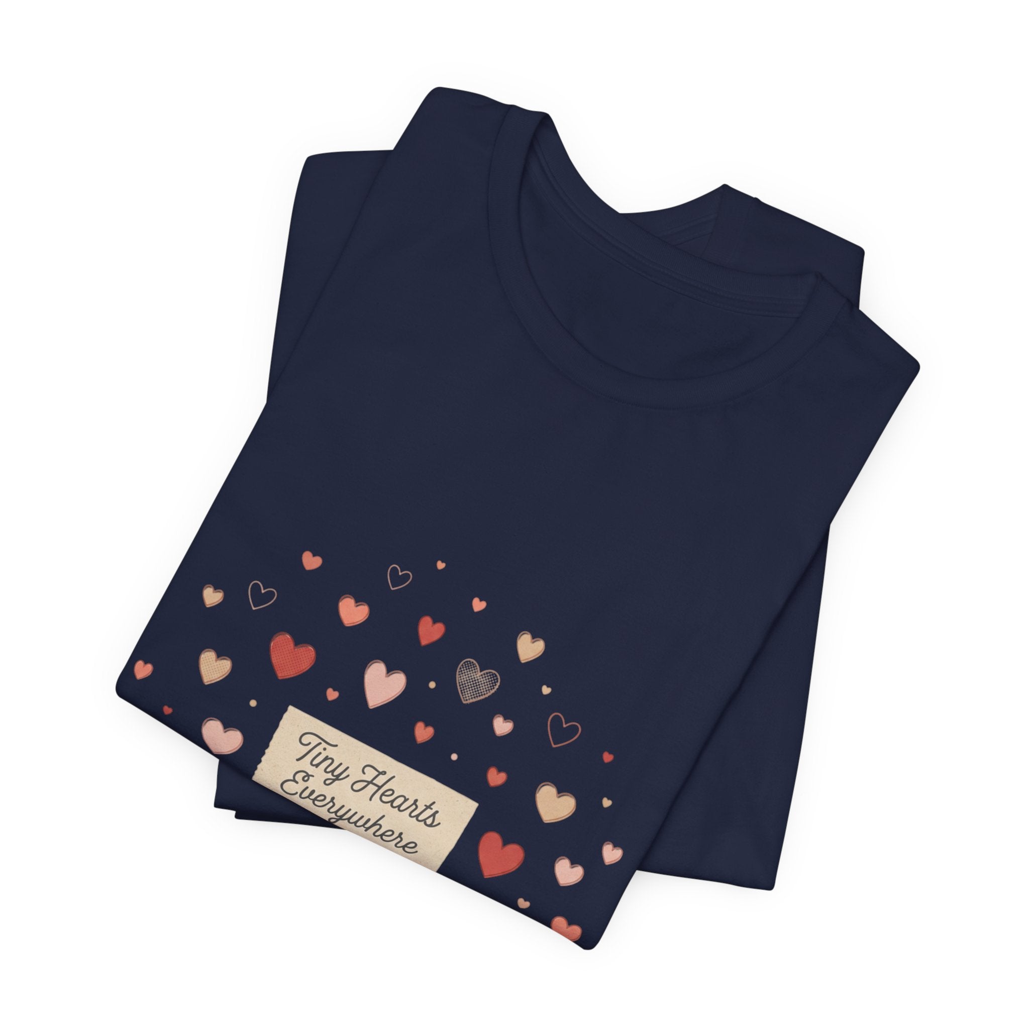 Tiny Heart Confetti Tee | heart pattern shirt, tiny heart design