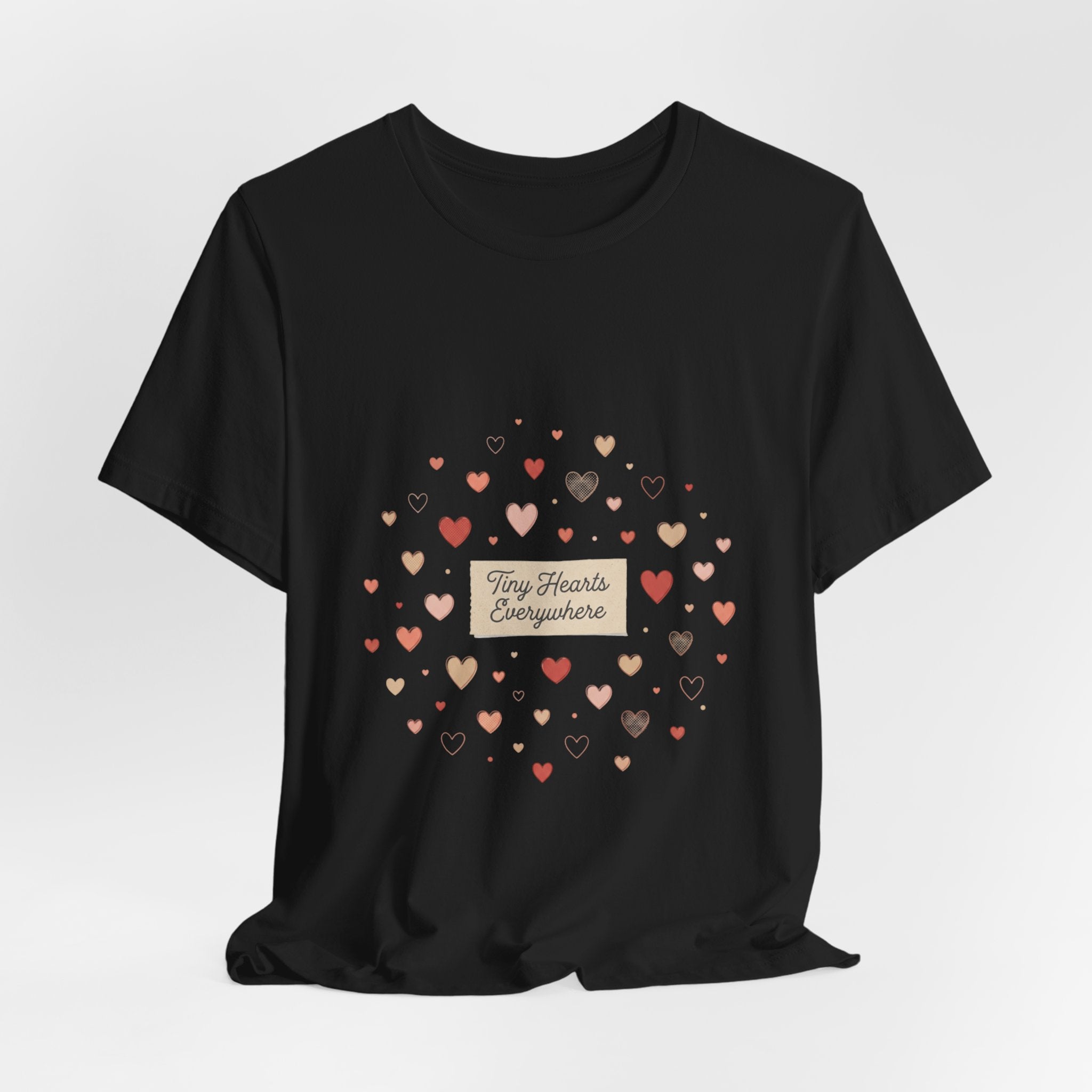 Tiny Heart Confetti Tee | heart pattern shirt, tiny heart design