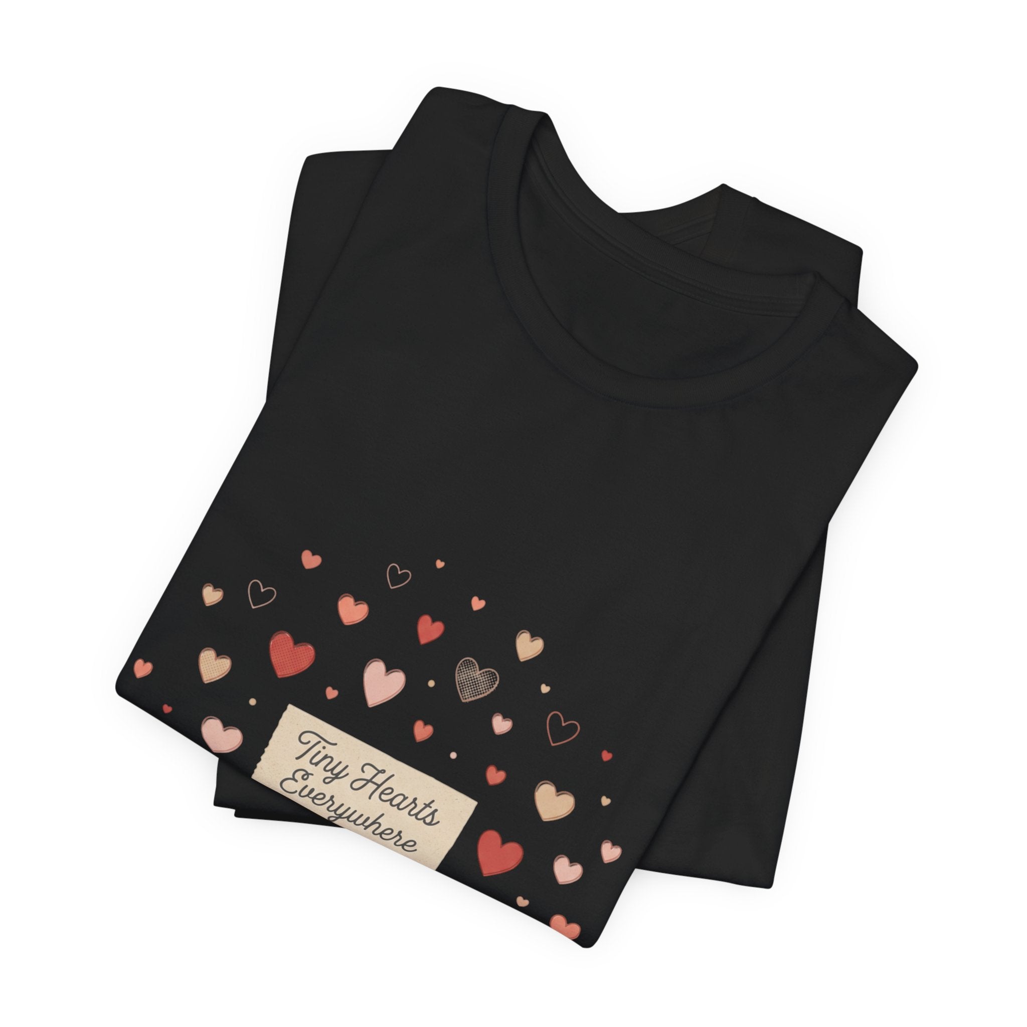 Tiny Heart Confetti Tee | heart pattern shirt, tiny heart design