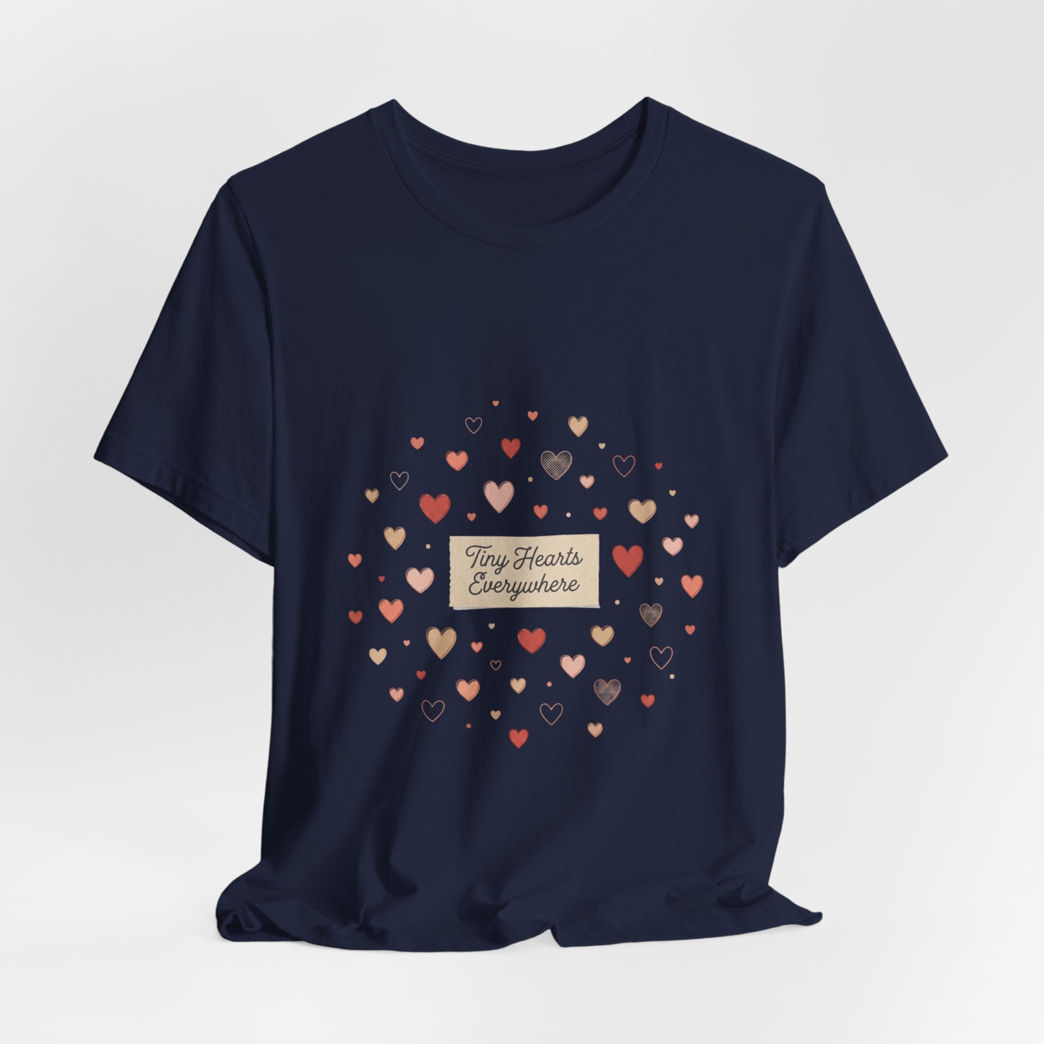Tiny Heart Confetti Tee | heart pattern shirt, tiny heart design