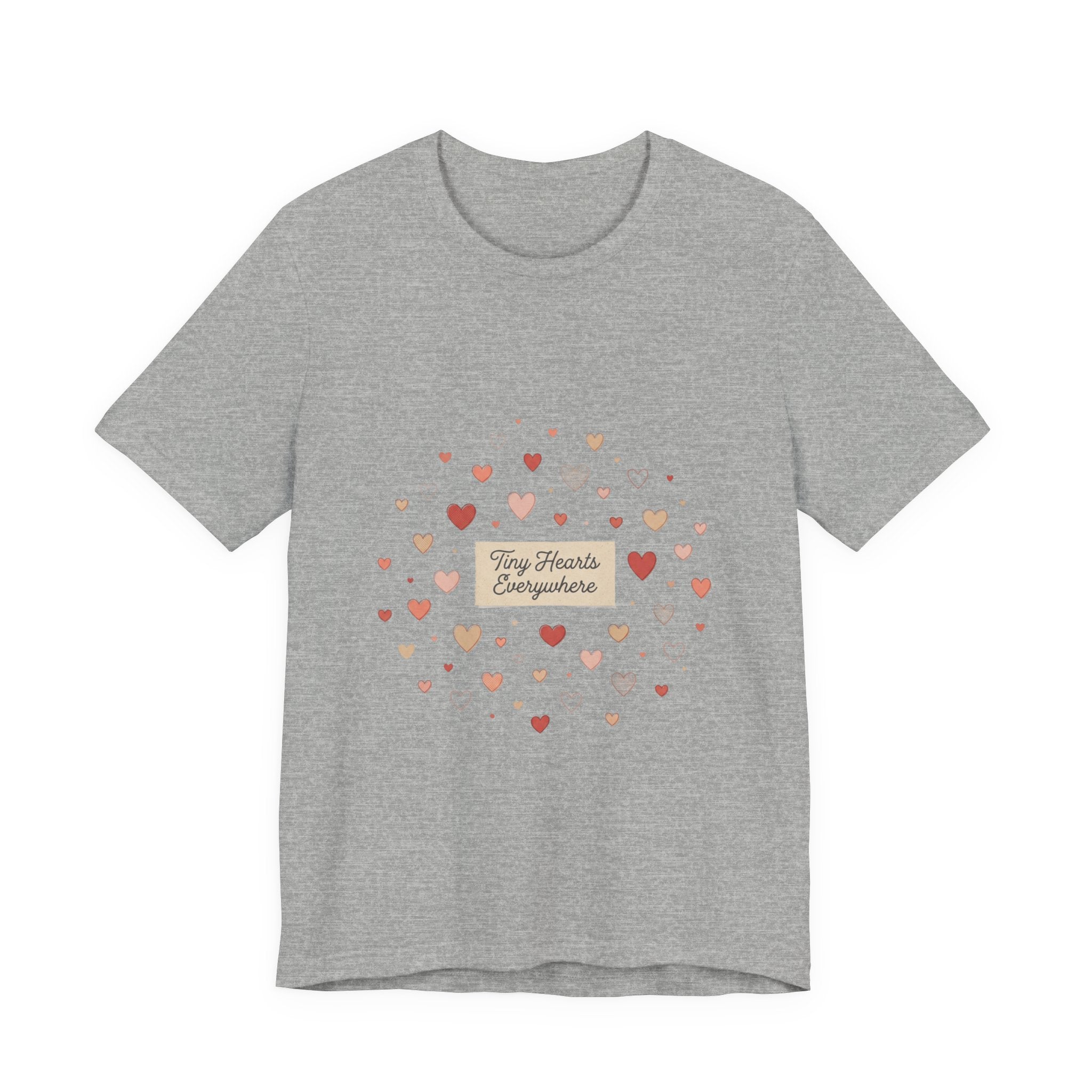 Tiny Heart Confetti Tee | heart pattern shirt, tiny heart design